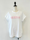 "MERTON" ロゴTシャツ