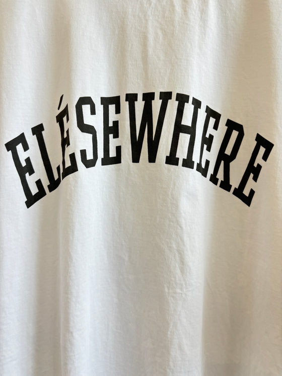 "ELESE  WHERE" ロゴTシャツ